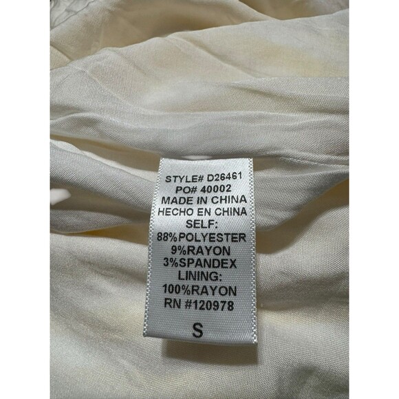 Entro Size S NWT Lemon Yellow Mini  Sundress - Picture 15 of 15